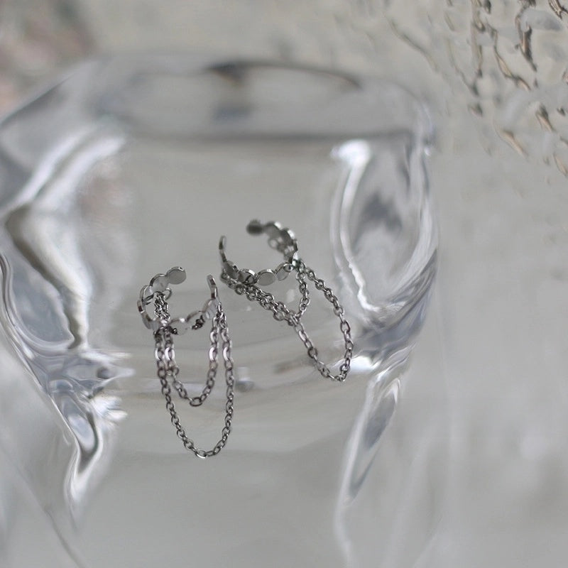 Fashion 304 Stainless Steel 18K Gold Plated Earrings