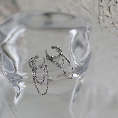 Fashion 304 Stainless Steel 18K Gold Plated Earrings