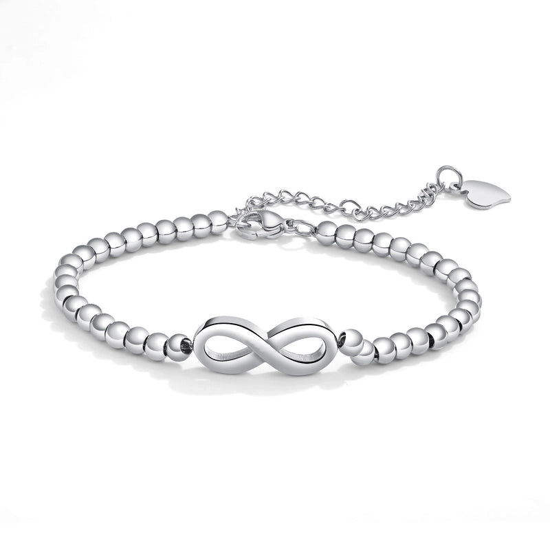 Titanium&stainless Steel Fashion Geometric Bracelet (steel Color) Nhop2772-steel-color