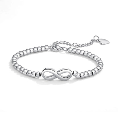 Titanium&stainless Steel Fashion Geometric Bracelet (steel Color) Nhop2772-steel-color