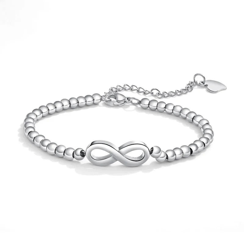 Titanium&stainless Steel Fashion Geometric Bracelet (steel Color) Nhop2772-steel-color