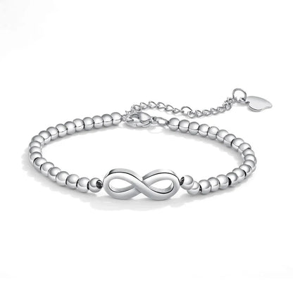 Titanium&stainless Steel Fashion Geometric Bracelet (steel Color) Nhop2772-steel-color