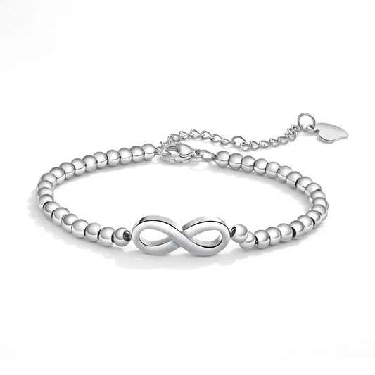 Titanium&stainless Steel Fashion Geometric Bracelet (steel Color) Nhop2772-steel-color