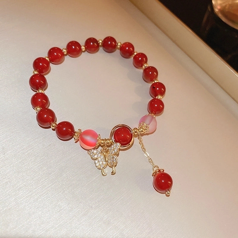 Fashion Star Heart Shape Butterfly Artificial Pearl Bracelets