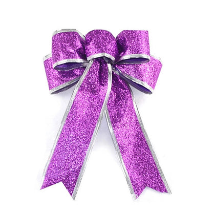 Christmas Decorations Christmas Bow Gold Powder Bow Christmas Tree Decorations Holiday Atmosphere Decoration