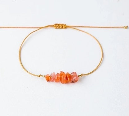 Fashion Irregular Crystal Beaded Bracelets 1 Piece