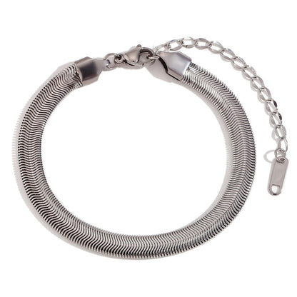 Lady Heart Shape 304 Stainless Steel Bracelets In Bulk