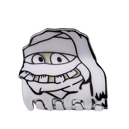 Halloween Hip-Hop Funny Women's Cat Spider Skull PVC Hair Claws