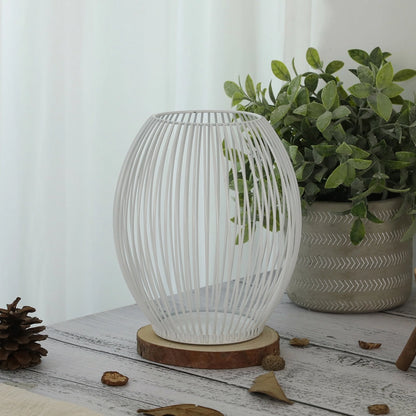 Christmas Retro Minimalist Solid Color Iron Candlestick