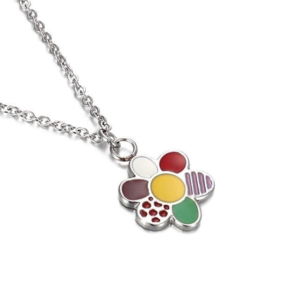 Jewelry Korean Fashion Stainless Steel Necklace Simple Color Necklace Clavicle Chain