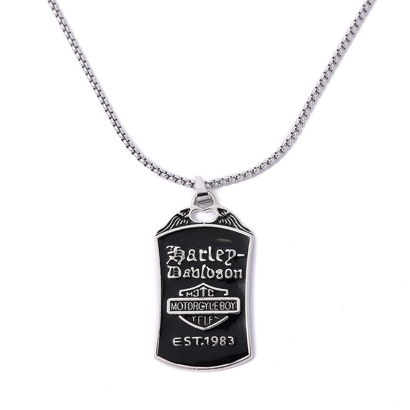 Hip-Hop Animal Skull Stainless Steel Alloy Plating Pendant Necklace