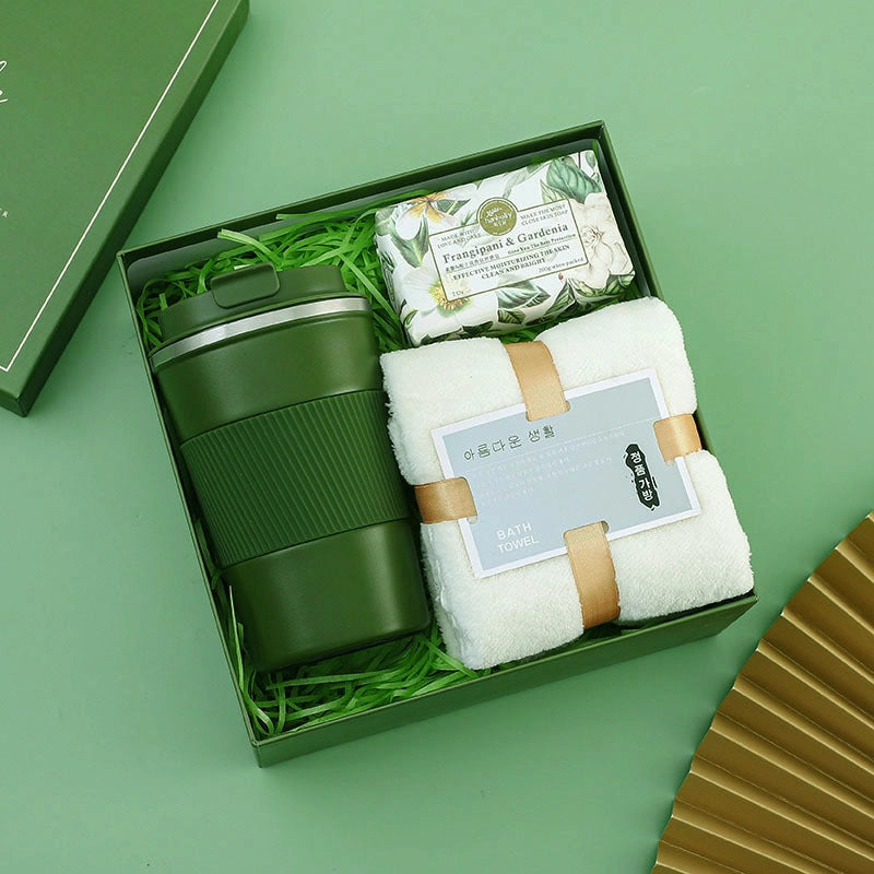 Business Gift Set Women's Day Gift Employee Activity Insulated Cup Umbrella Suitable For Clients