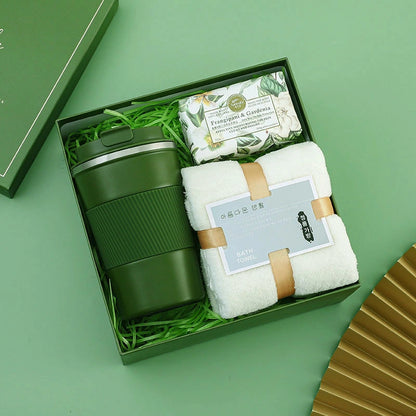 Business Gift Set Women's Day Gift Employee Activity Insulated Cup Umbrella Suitable For Clients