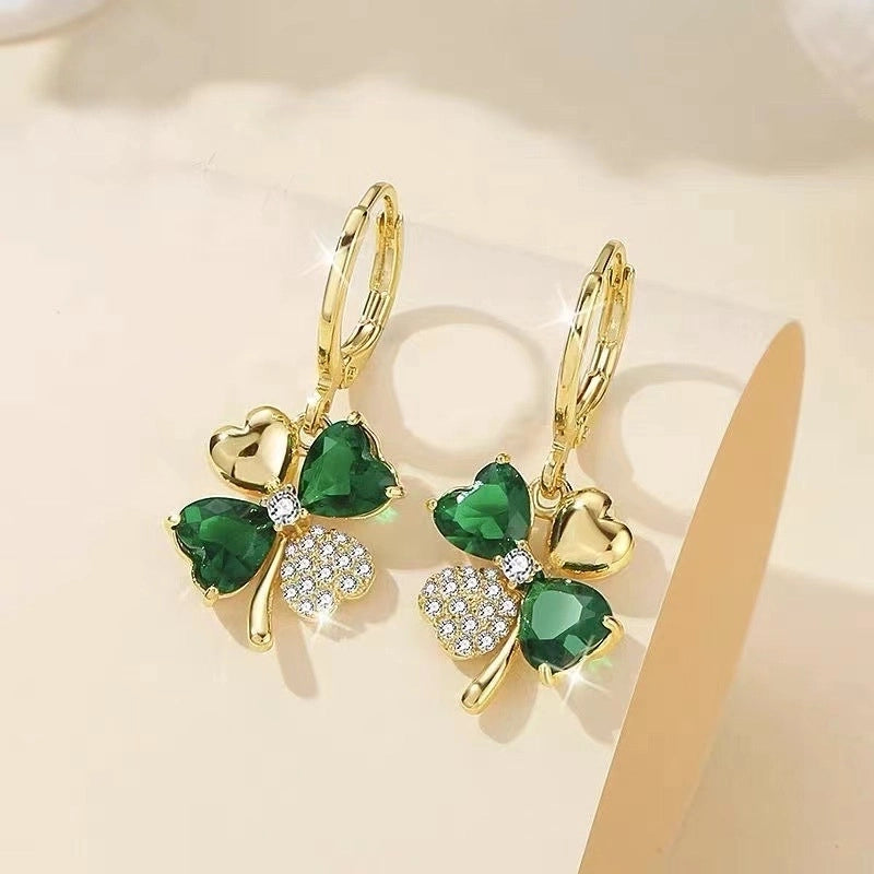 1 Pair IG Style Minimalist Heart Shape Flower Bow Knot Inlay Alloy Artificial Pearls Rhinestones Drop Earrings Earrings Ear Studs
