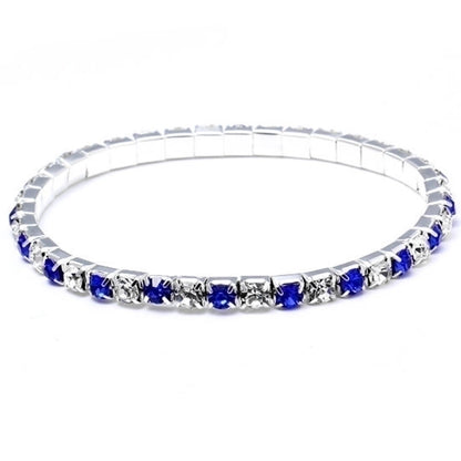 Minimalist Geometric Crystal Rhinestone Gem Bracelets