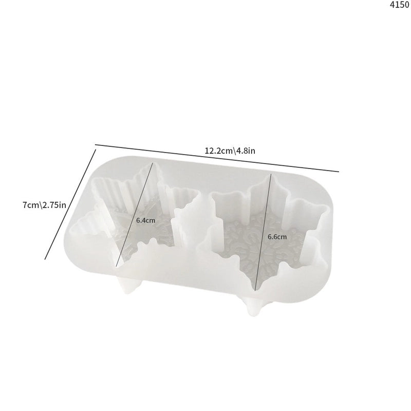 Christmas Cute Pastoral Snowflake Silica Gel