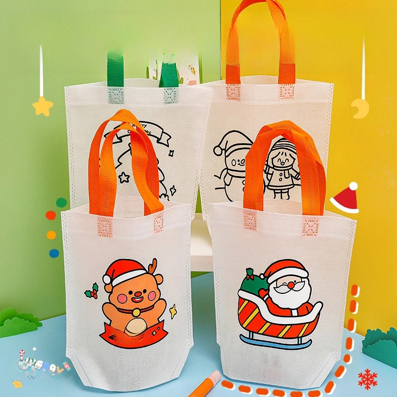 Christmas Cute Cartoon Plastic Party Party Packs