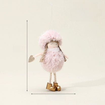 Christmas Angel Cloth Plush Party Hanging Ornaments