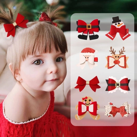 Christmas Cute Bow Knot Cloth Party Party Accessories