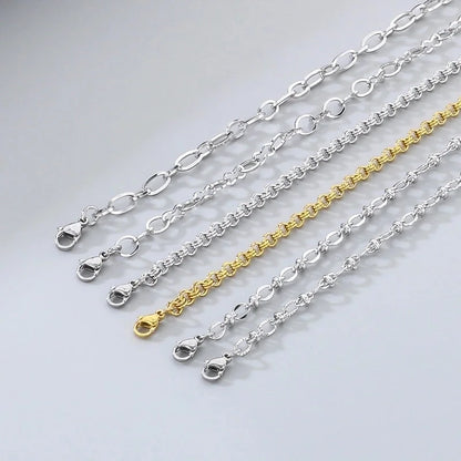 Minimalist Geometric 304 Stainless Steel 18K Gold Plated Bracelets In Bulk