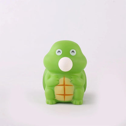 Christmas Explosions Squeeze Puff Bubble Decompression Toy Cartoon Pinch Rebound Doll Decompression Vent Vinyl Toy