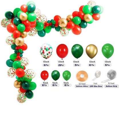 Christmas Casual Christmas Tree Star Emulsion Party Balloon Balloons