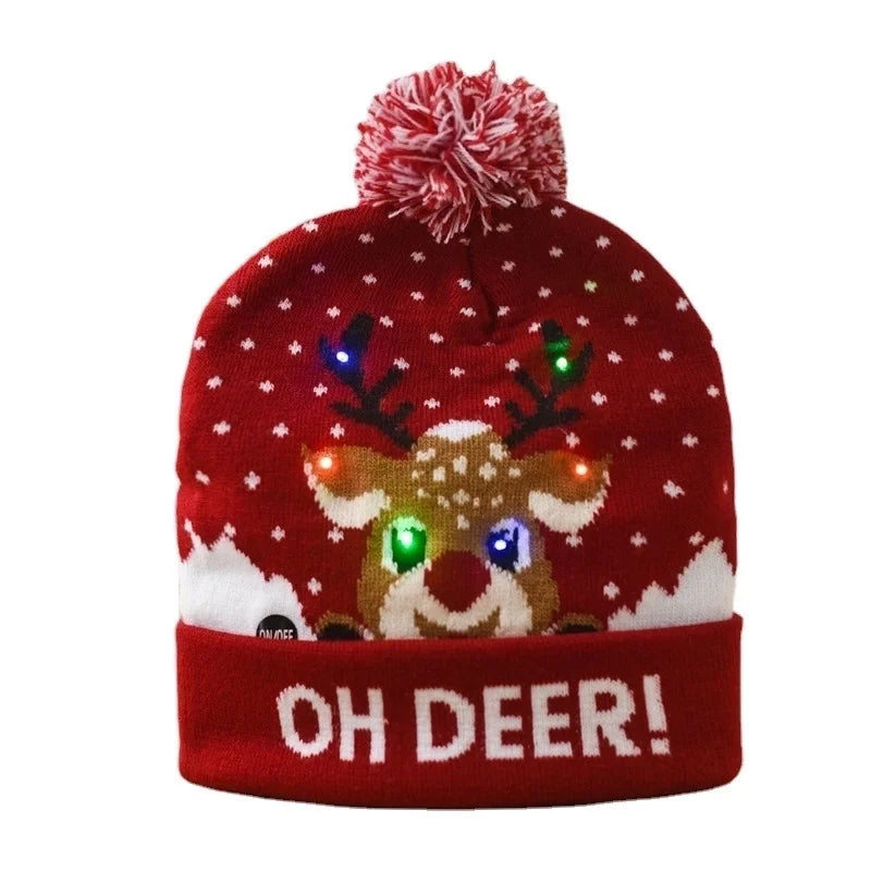 Christmas Fashion Christmas Tree Snowman Polyester Outdoor Christmas Hat