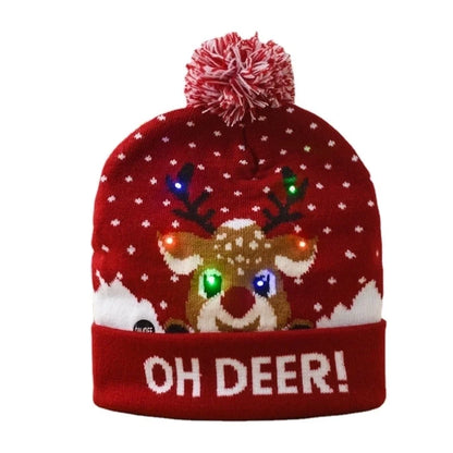 Christmas Fashion Christmas Tree Snowman Polyester Outdoor Christmas Hat