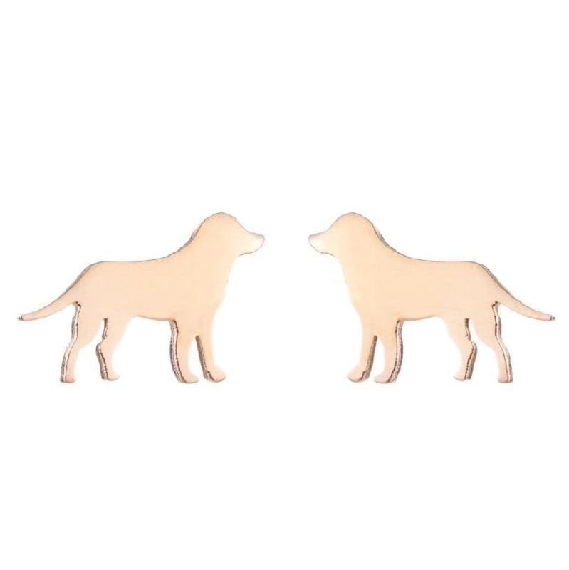 1 Pair Fashion Animal Plating 304 Stainless Steel 18K Gold Plated Ear Studs