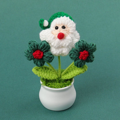 Christmas Pastoral Christmas Tree Plastic Yarn Party Ornaments