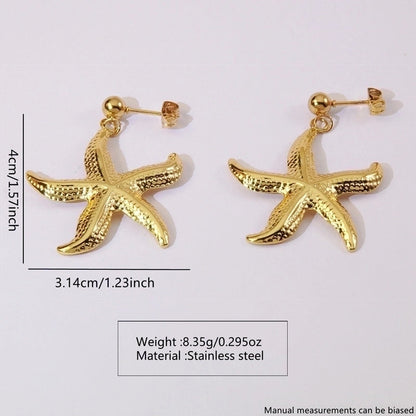 1 Pair Minimalist Triangle Plating 304 Stainless Steel Imitation Gold Stainless Steel Earrings