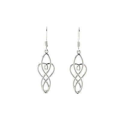 1 Pair Vintage Style Water Droplets Copper Drop Earrings