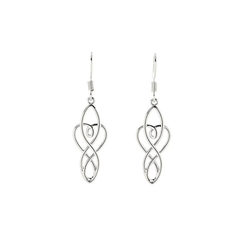 1 Pair Vintage Style Water Droplets Copper Drop Earrings