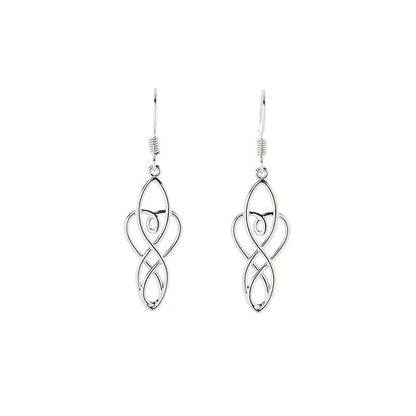 1 Pair Vintage Style Water Droplets Copper Drop Earrings