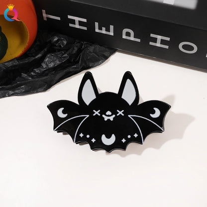Halloween Funny Bat Plastic Hair Claws