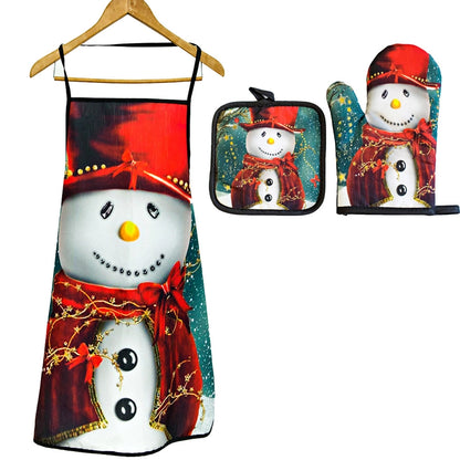 Christmas Vacation Tie Dye Polyester Apron 1 Set