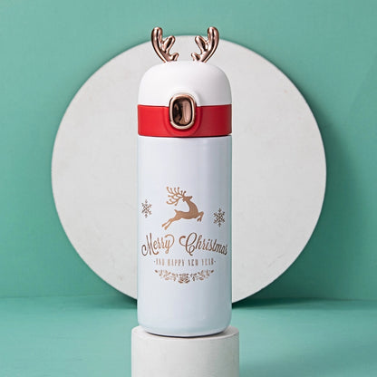 Christmas Casual Cute Multicolor 304 Stainless Steel Thermos Cup 1 Piece