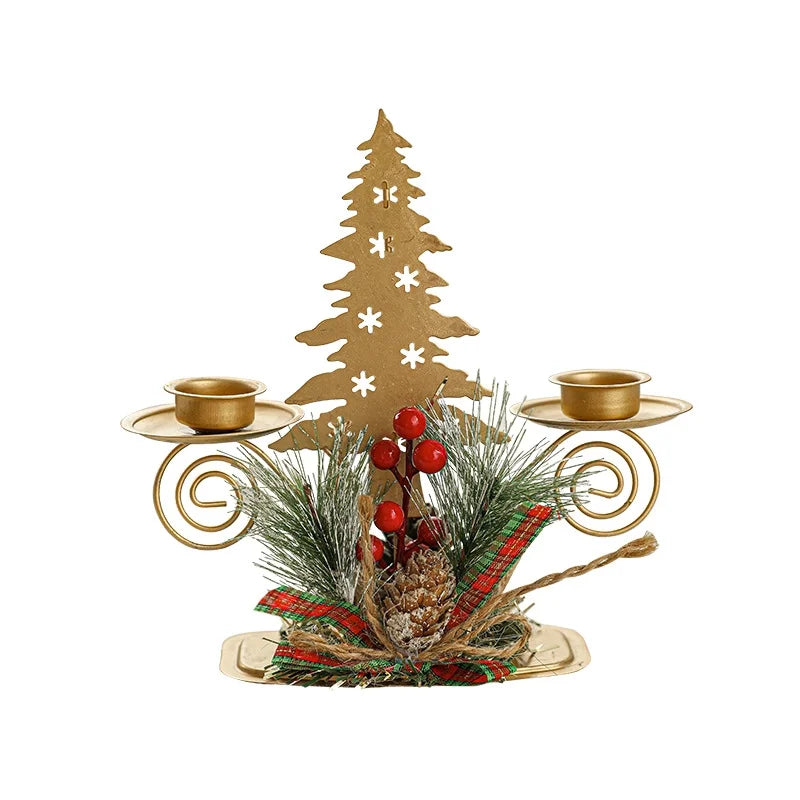 Christmas Casual Artistic Christmas Tree Iron