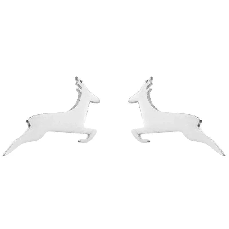 1 Pair Fashion Animal Plating 304 Stainless Steel 18K Gold Plated Ear Studs