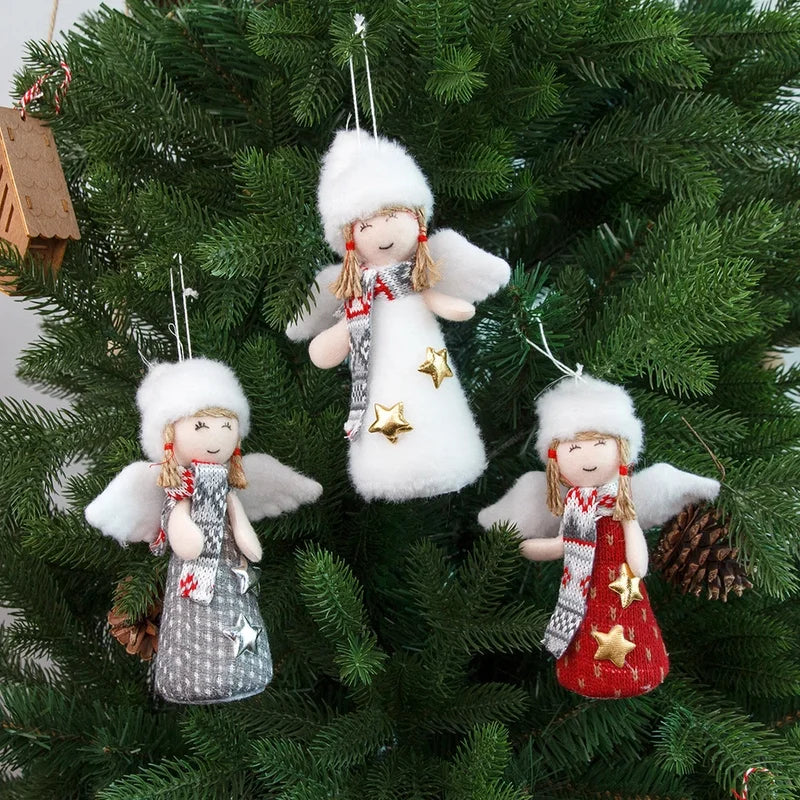 Christmas Cute Angel Foam Holiday Festival Hanging Ornaments Decorations Hanging Ornaments