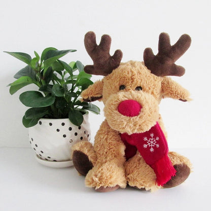 Elk Doll Plush Toy Christmas Deer Doll Girls Children's Gifts For Kids Christmas Gifts
