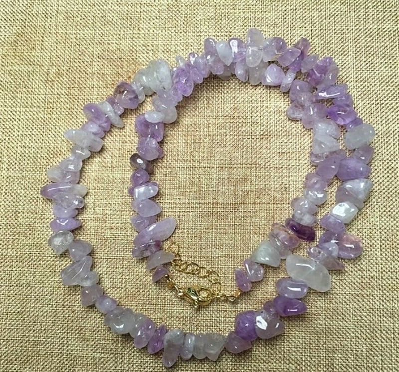 2 Pieces Ethnic Style Geometric Crystal Beaded Necklace