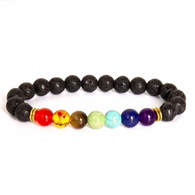 Ethnic Style Geometric Natural Stone Beaded Bracelets