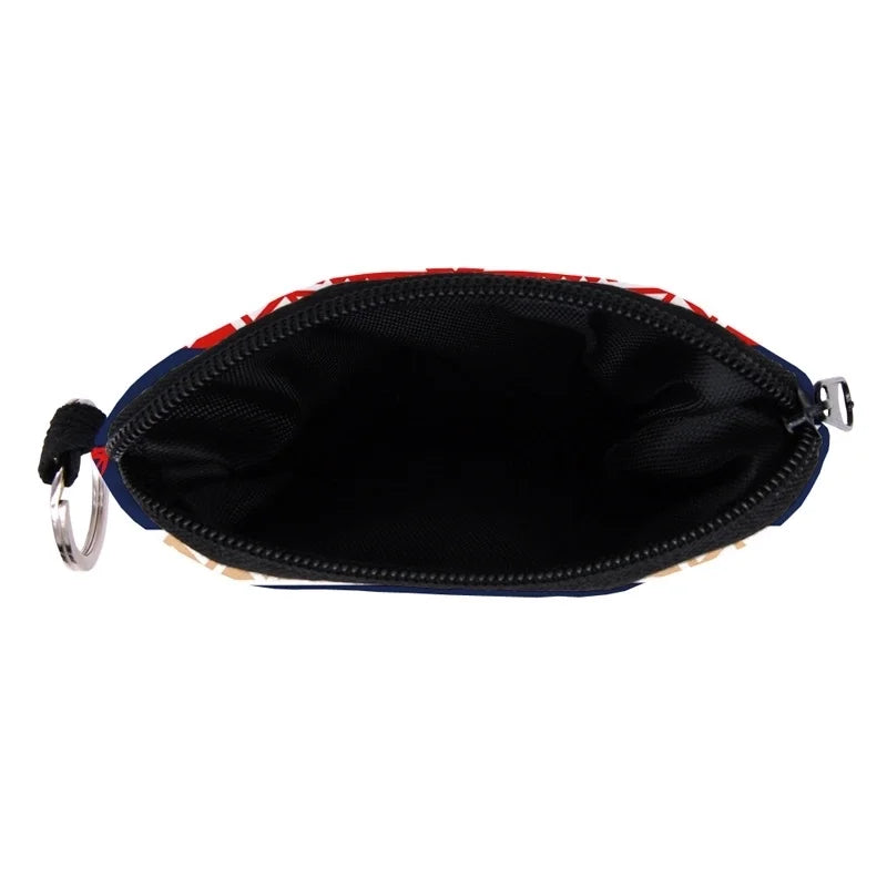 Women's Christmas Hat Christmas Tree Santa Claus Polyester Zipper Coin Purses