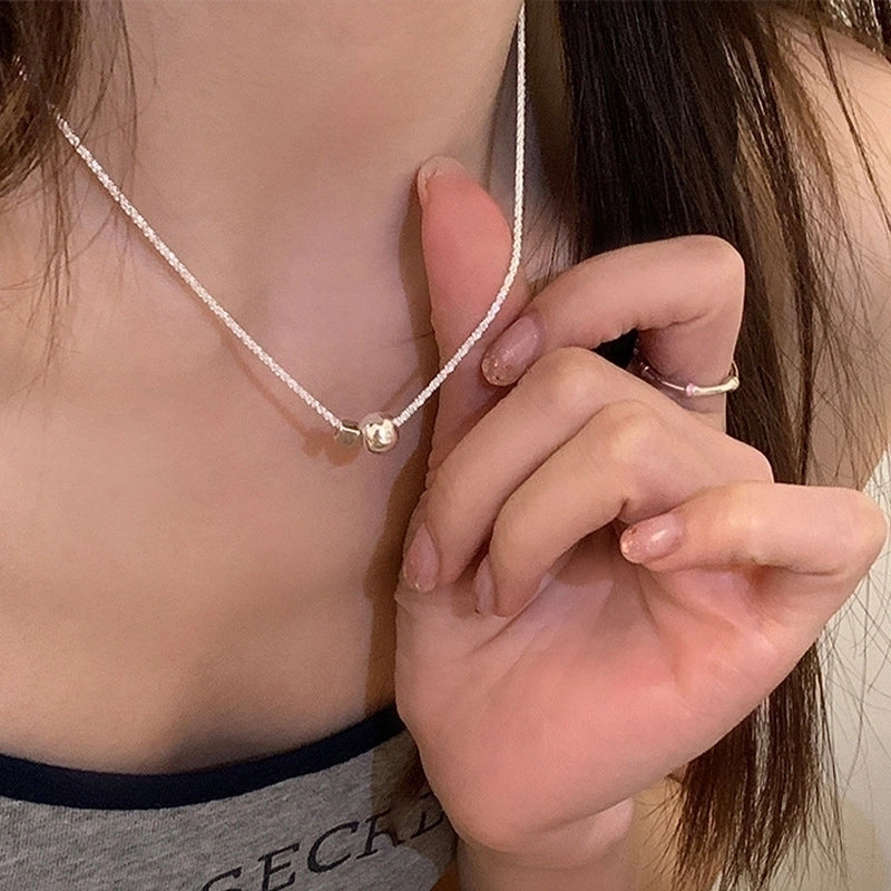 Minimalist Heart Shape Copper Plating Pendant Necklace