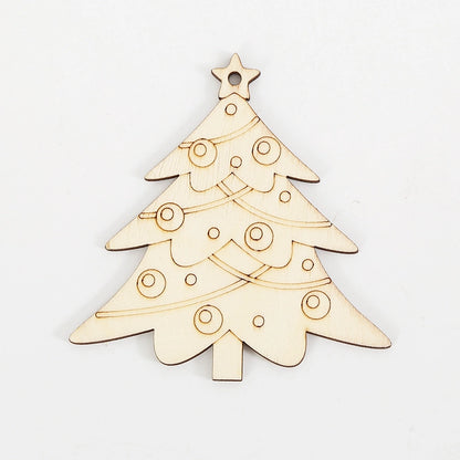 Children'S Day Christmas New Year Minimalist Composite Plate Wood Office Places Home Furnishing Birthday