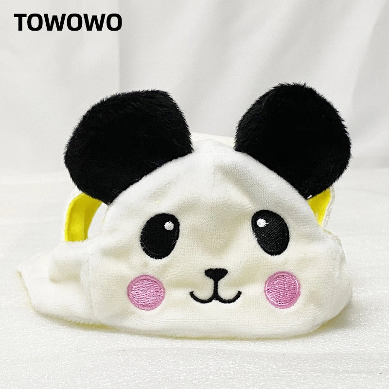New Year Pet Christmas Hat Cat Cute Head Clothing Products Transformation Panda Small Dog Cat Toy Headgear