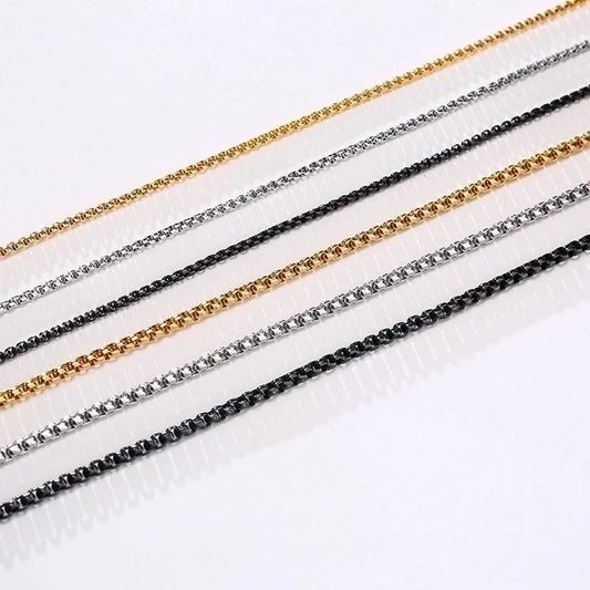 Modern Style Geometric 201 Stainless Steel Plating Stainless Steel Necklaces