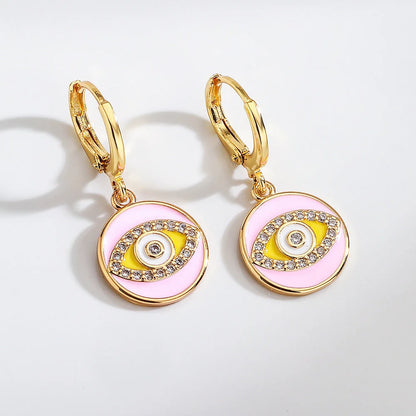 Women Geometric Copper Electroplating Earrings