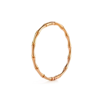 Minimalist Commute Circle Titanium Steel Plating Inlay Zircon Rings Bracelets